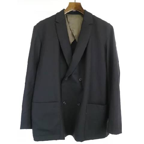 POLYPLOID ポリプロイド 2020AW Double Breasted Suit Jacket ダブルブレストウールサージスーツジャケット