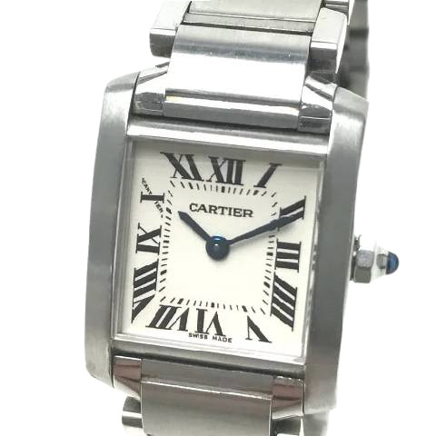 Cartier カルティエ  腕時計 タンクフランセーズ シルバー 